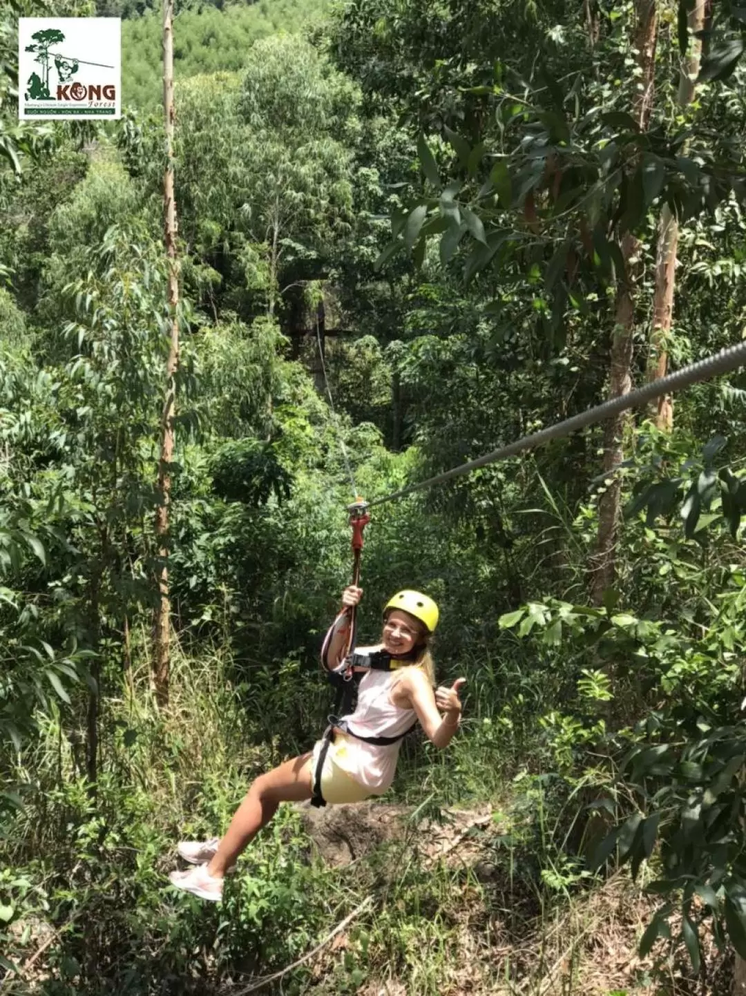 Zipline Canopy Experience at Kong Forest Nha Trang