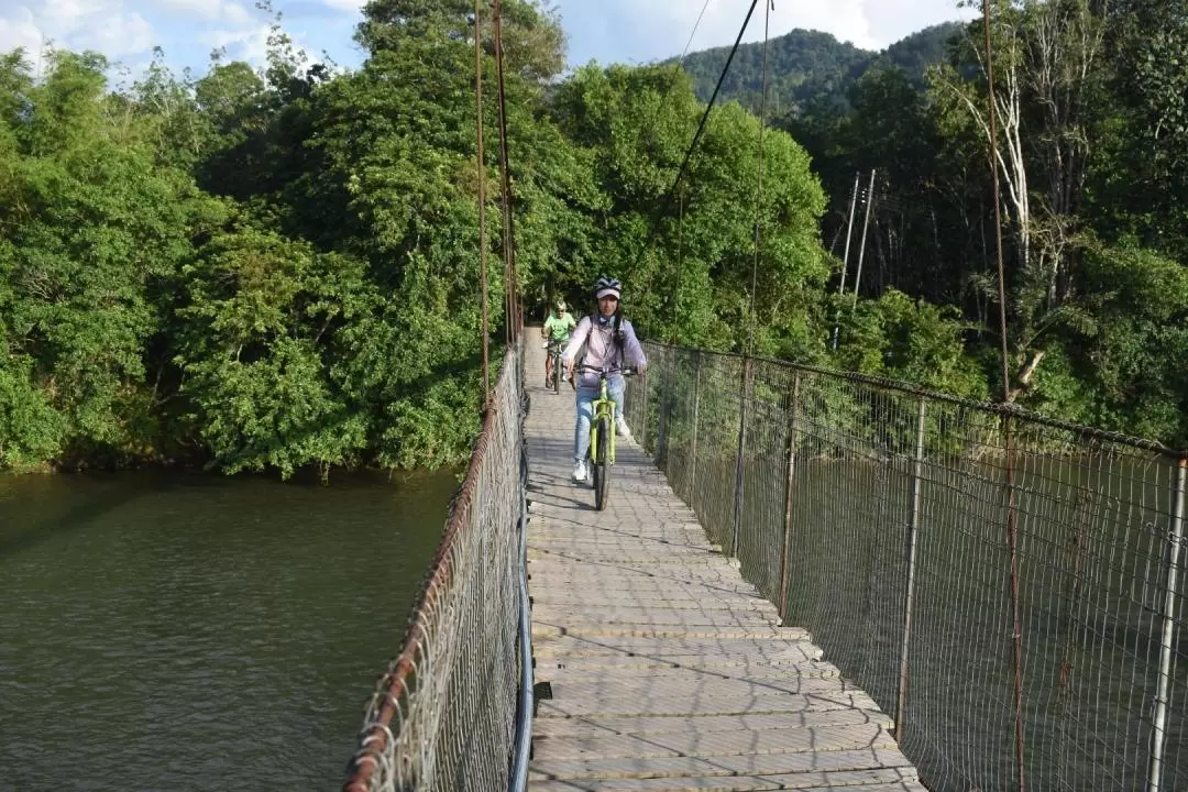 Green Kiulu Fun Cycling and Kiulu Rafting in Sabah