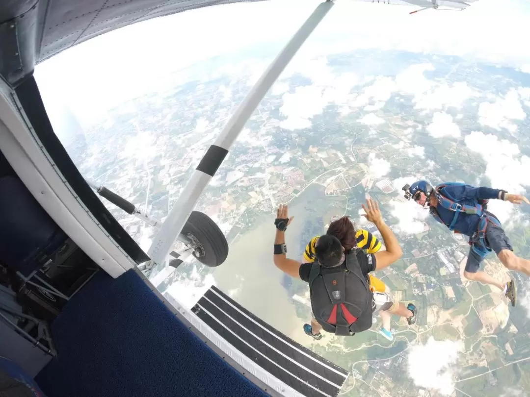 芭提雅雙人高空跳傘體驗（Thai Sky Adventures提供）