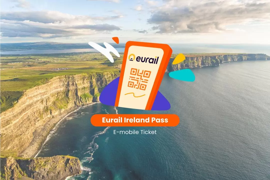 Eurail 歐鐵愛爾蘭火車通行證（電子票）
