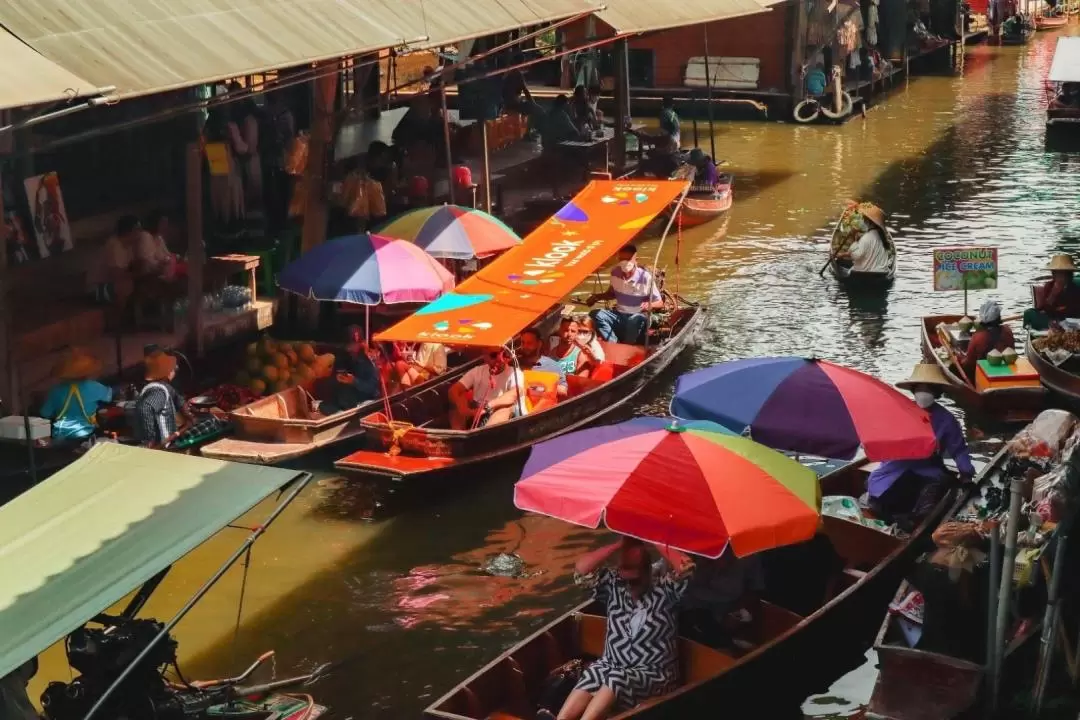 曼谷丹嫩莎朵水上市場半日遊