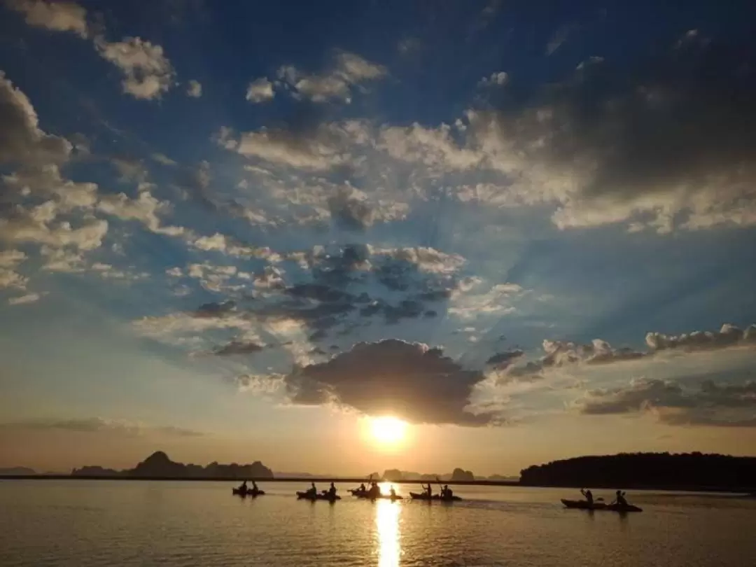 Sunset Kayaking Serenade in Ao Thalane, Krabi