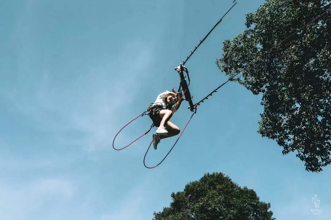 Chiang Mai Jungle Coaster, Giant Swing with Jungle De Cafe Half Day tour