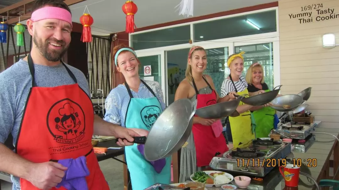 Half Day Cooking Class by Yummy Tasty Thai Cooking School Chiang Mai