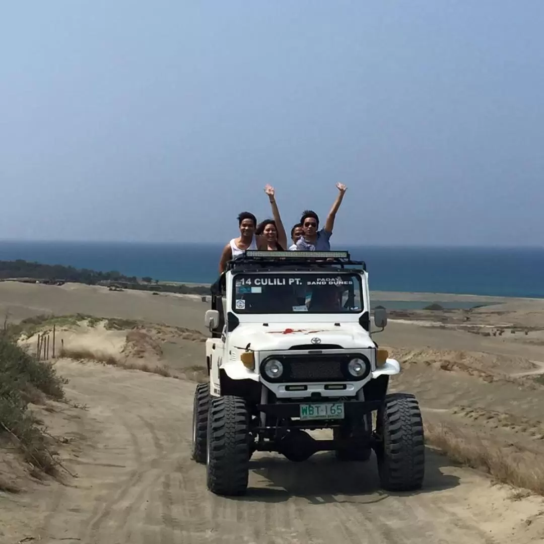 Ilocos Sand Dunes Adventure on 4x4 Jeep with Sand Boarding