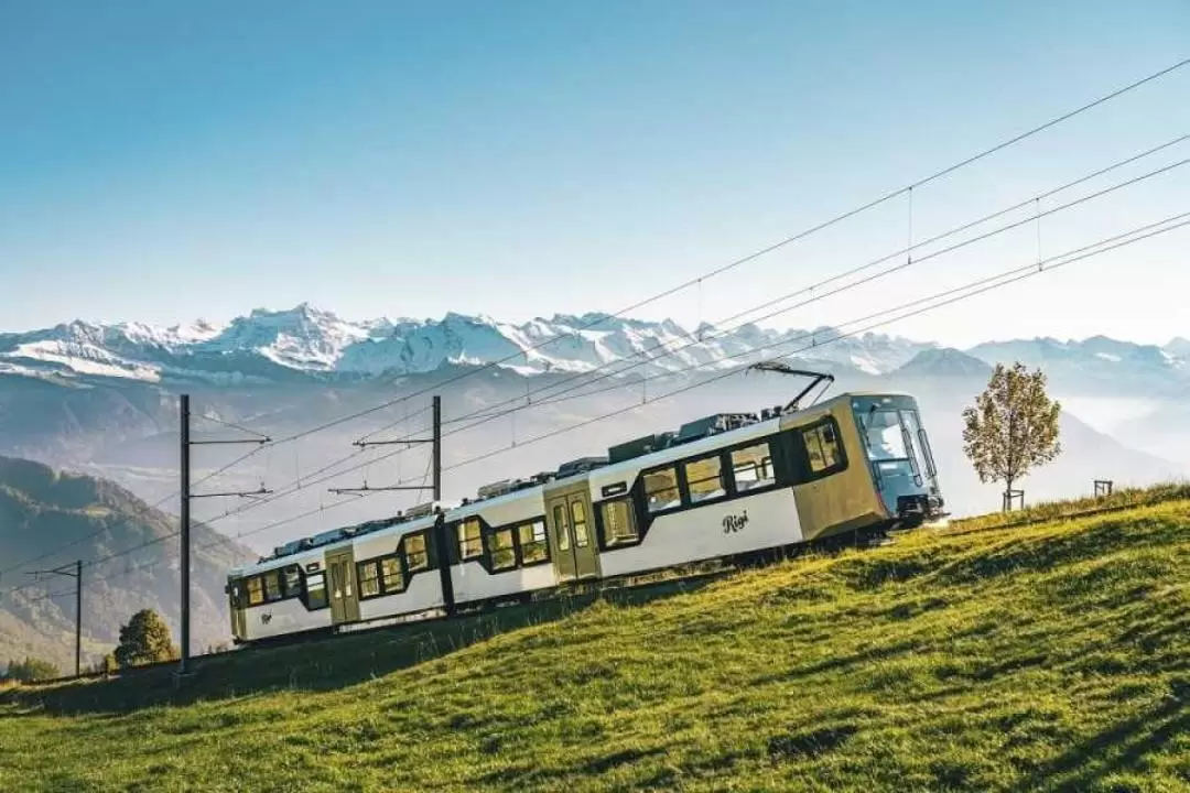 瑞吉山之旅（盧塞恩出發 - 乘船 / 纜車）