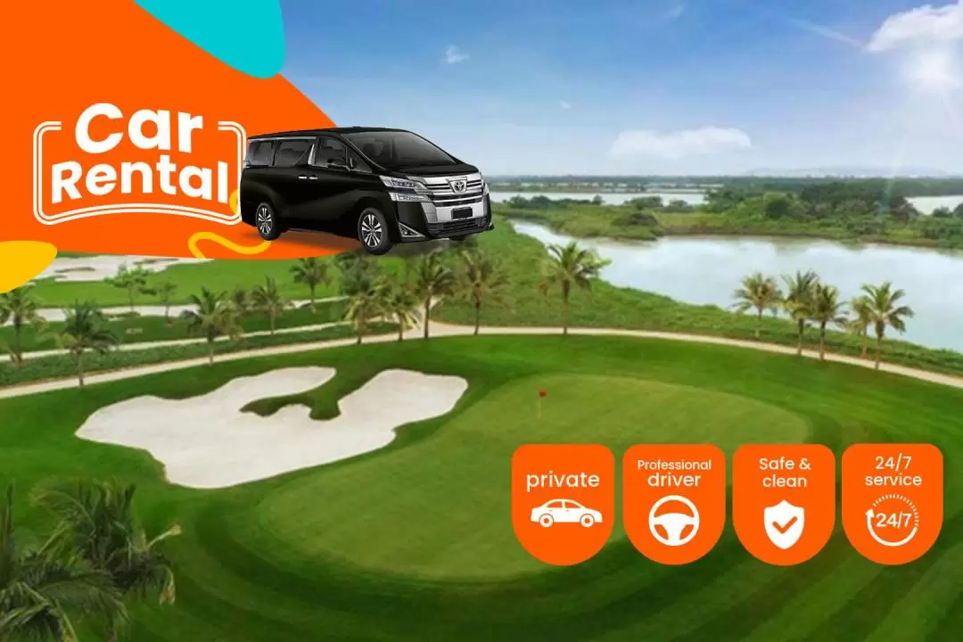 Private car service to Golf Courses from Ha Noi