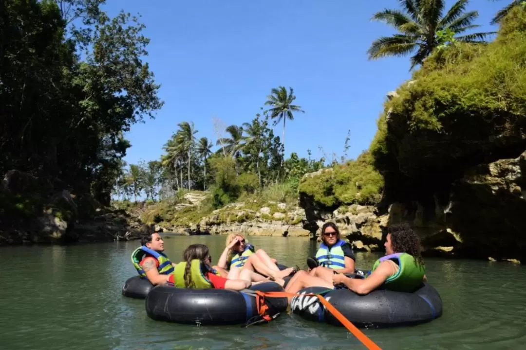 Srigethuk Waterfall, Pindul Cave and Oyo River Tubing