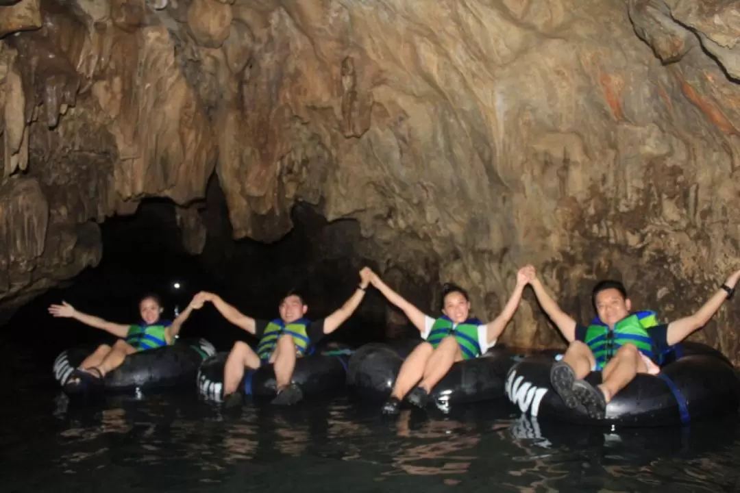 Srigethuk Waterfall, Pindul Cave and Oyo River Tubing