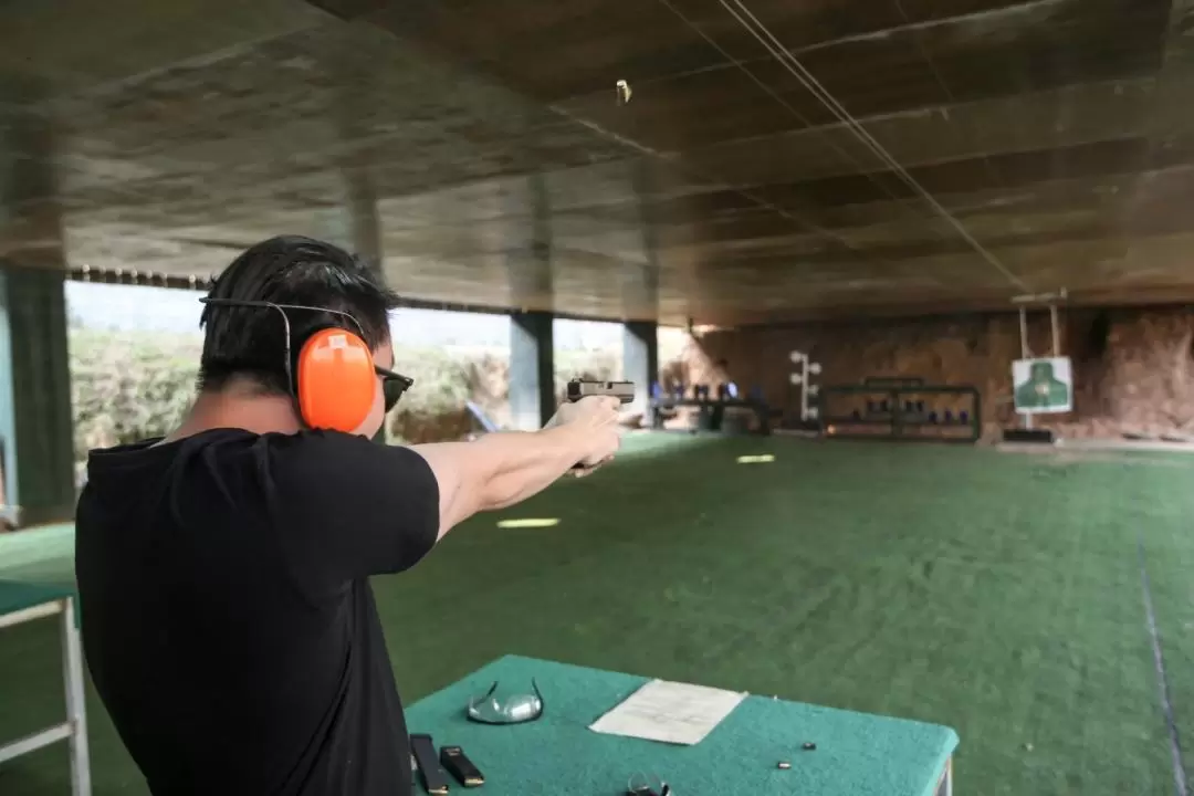 5 April Shooting Range Experience in Vientiane