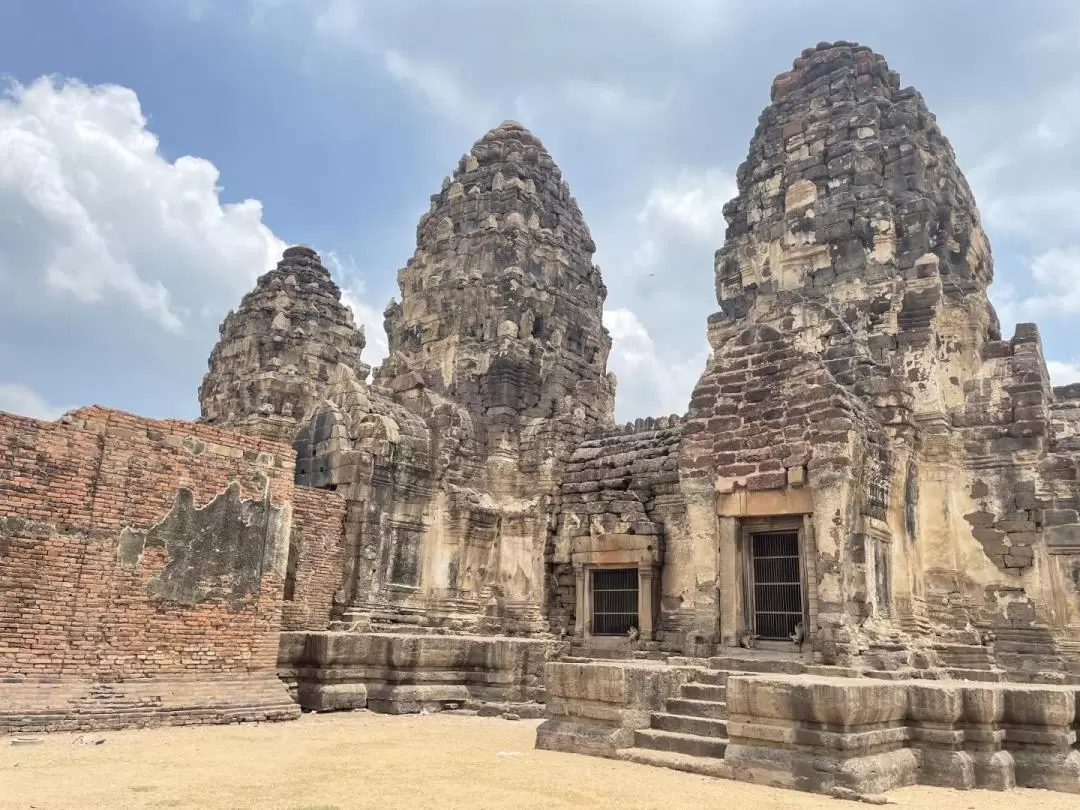 Lopburi tour from Bangkok with monkey & cave temple & IG cafe