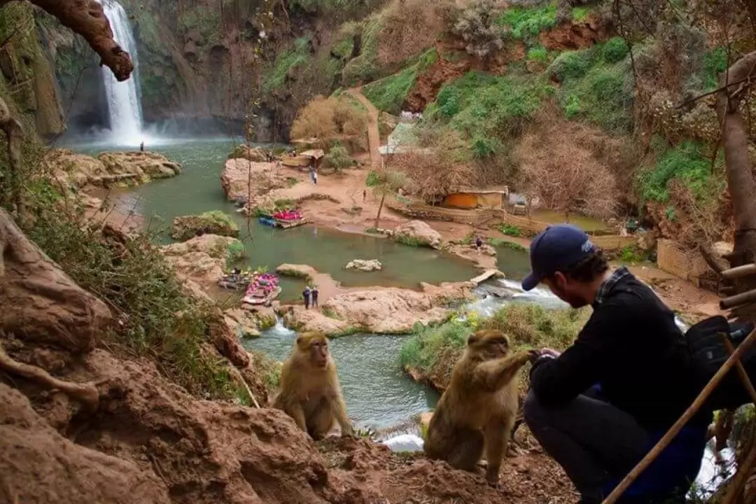 Ouzoud Waterfalls With Boat Ride Tour From Marrakech