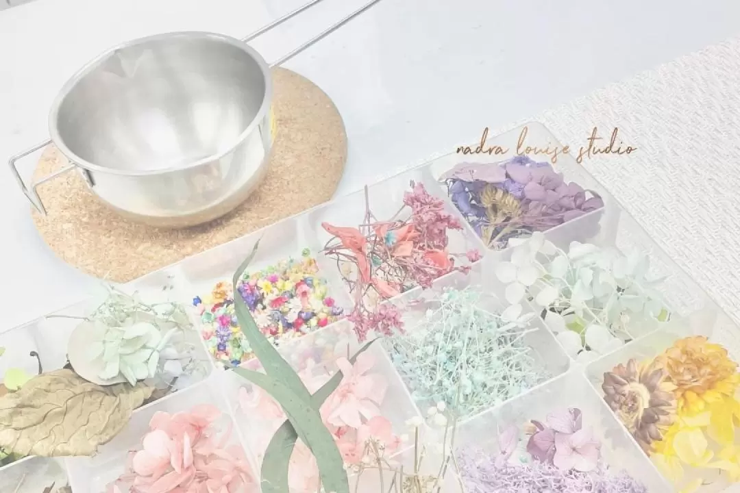 Flower Candle-Making Workshop in Singapore