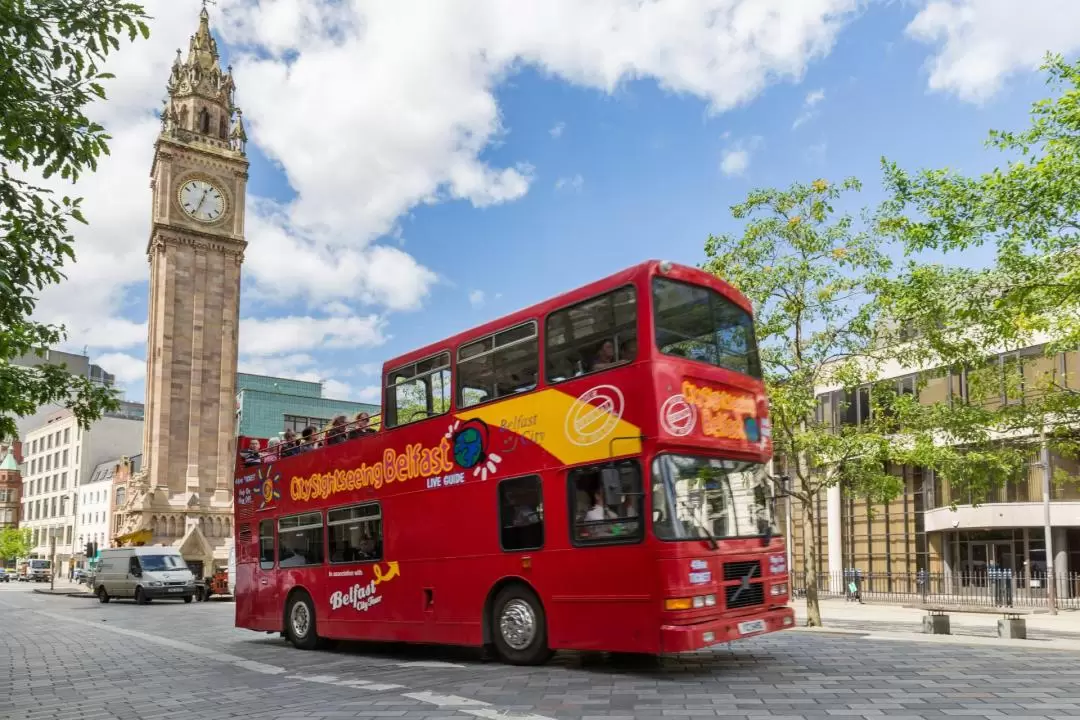 Belfast Hop-On Hop-Off City Sightseeing Bus Pass