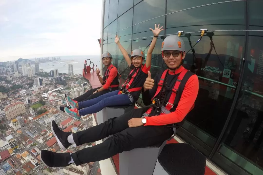 The Gravityz Obstacle Rope Course Experience in The TOP Penang