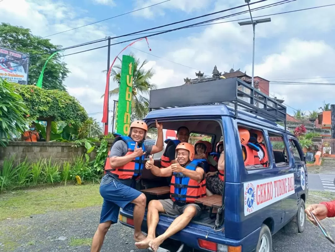 Bali Tubing Adventure in Pakerisan River Tampaksiring