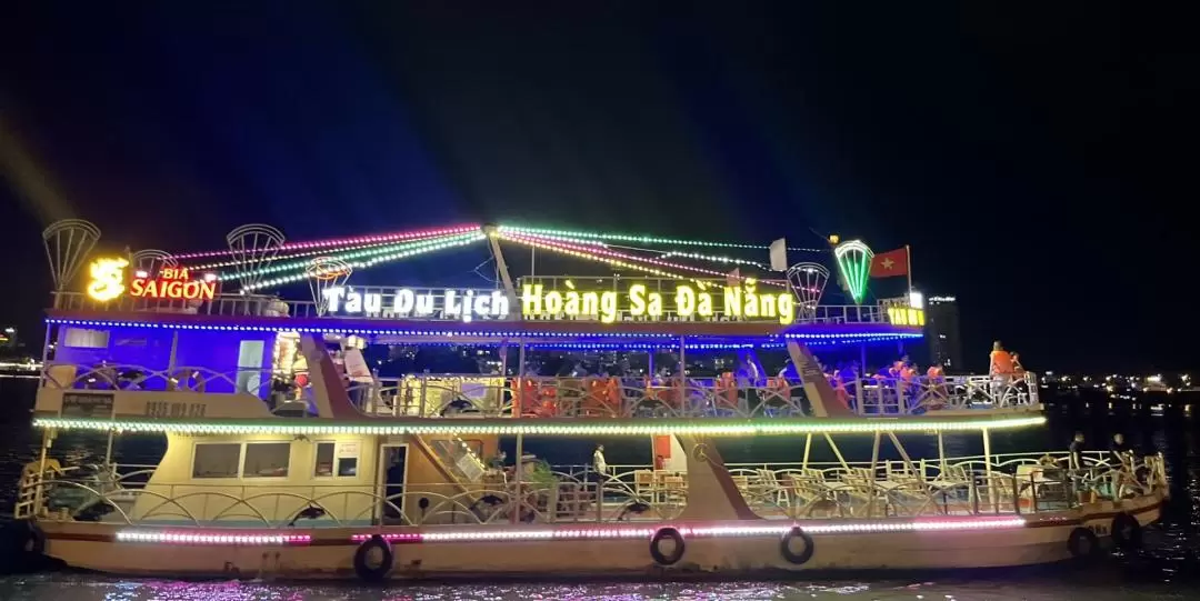 Explore Han River by Night by Hoang Sa Cruise Da Nang