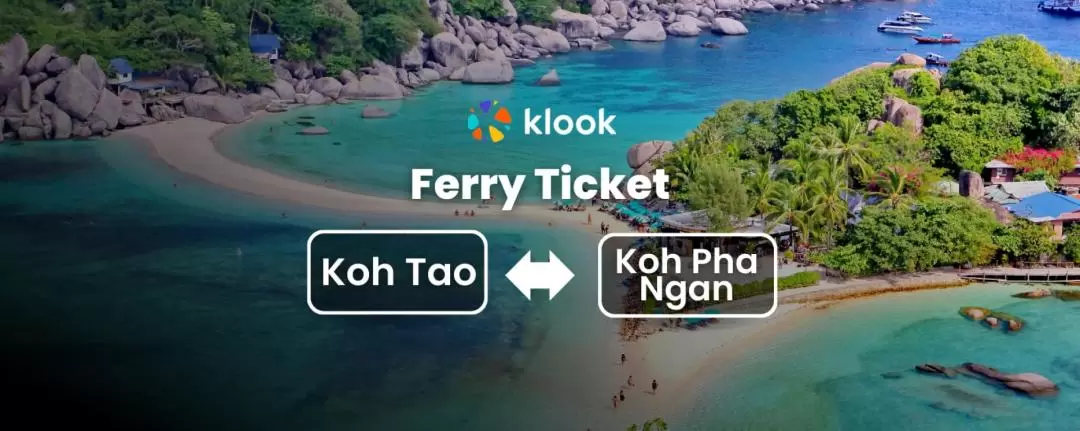 Ferry Ticket between Koh Tao and Koh Pha Ngan by Lomprayah