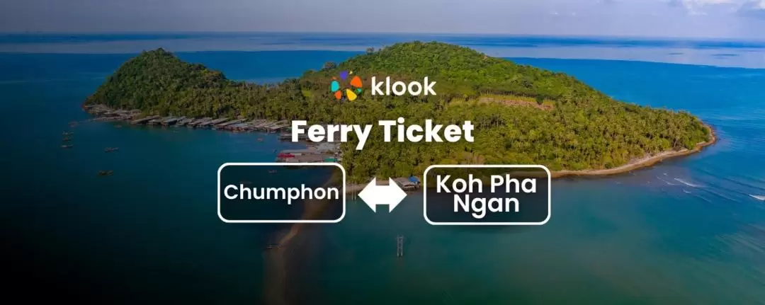 Ferry Ticket between Chumphon (Thung Makham Noi Pier) and Koh Pha Ngan by Lomprayah