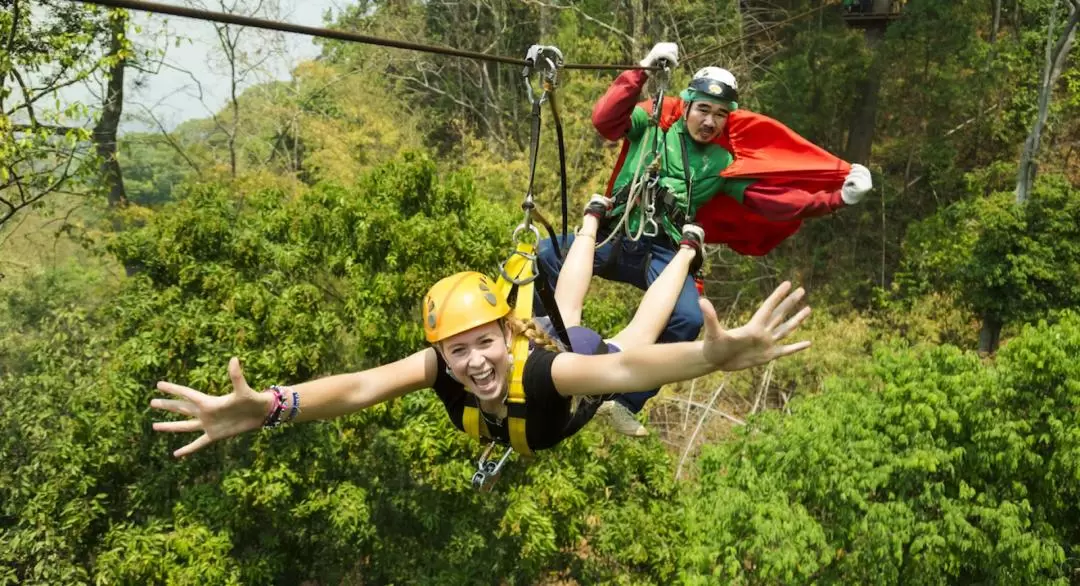 Jungle Flight Zipline Adventure Chiang Mai