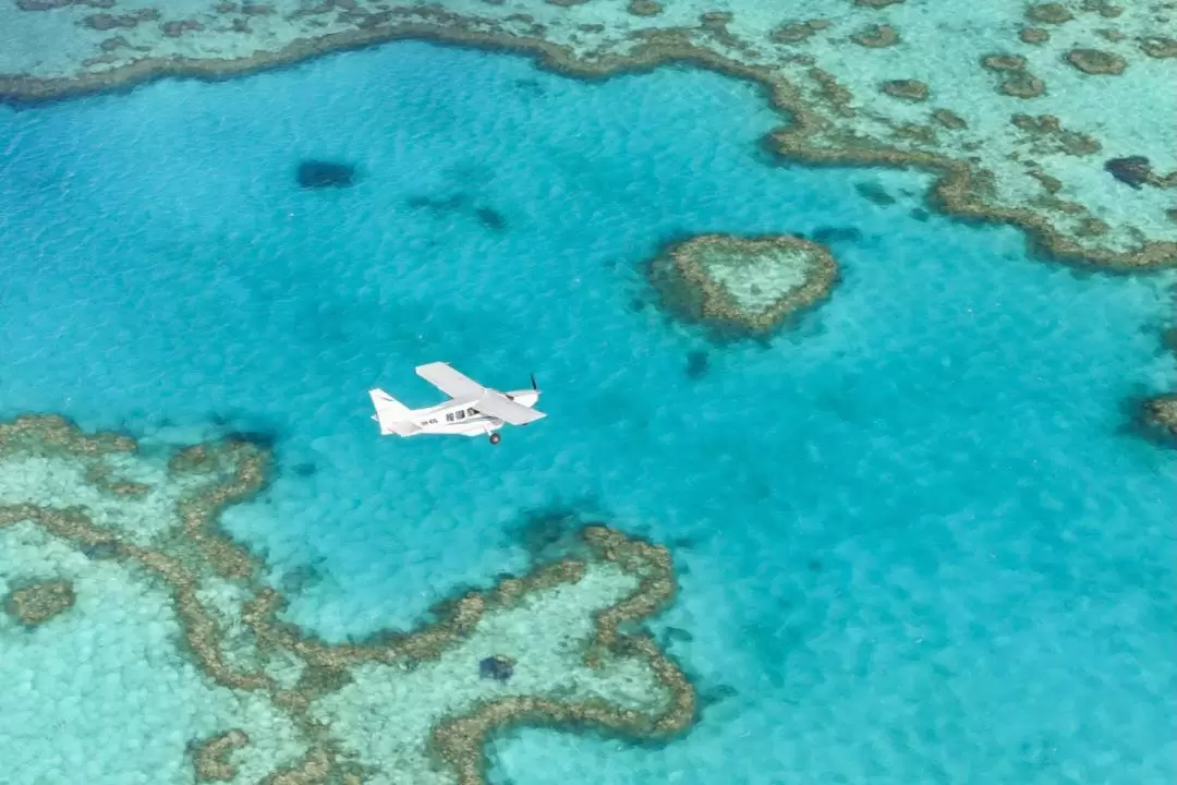 Whitsundays Combo: Scenic Flight and Rafting Tour