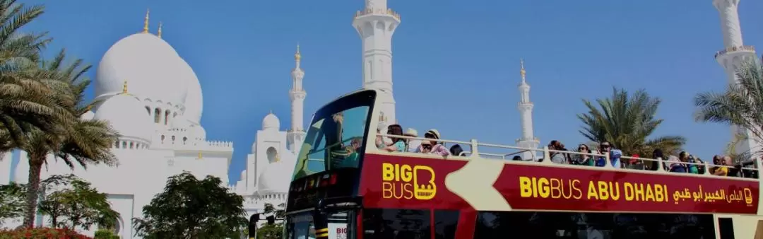 Abu Dhabi Big Bus Hop-On Hop-Off Tours (Open-Top)