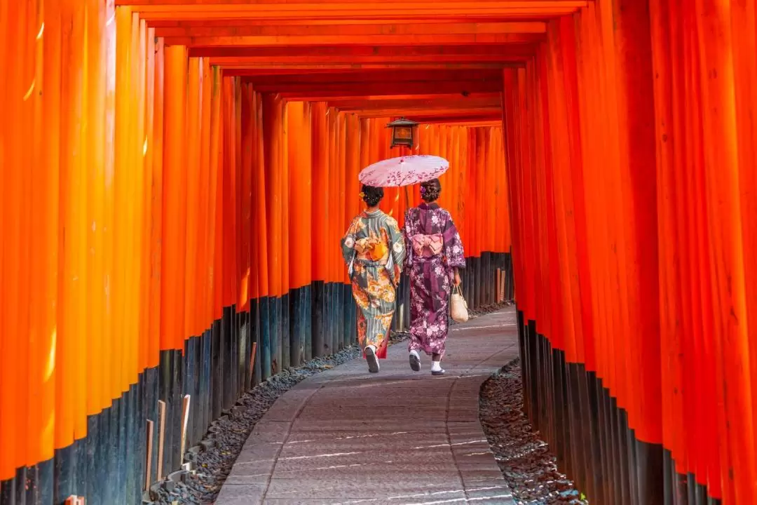 Kyoto Fushimi Inari Taisha Small Group Guided Walking Tour