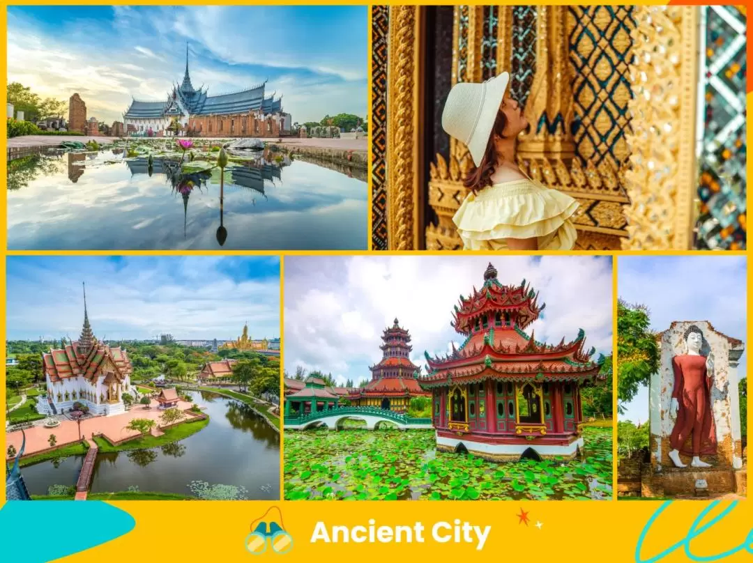 Floating Market & Ancient City Day Tour from Bangkok