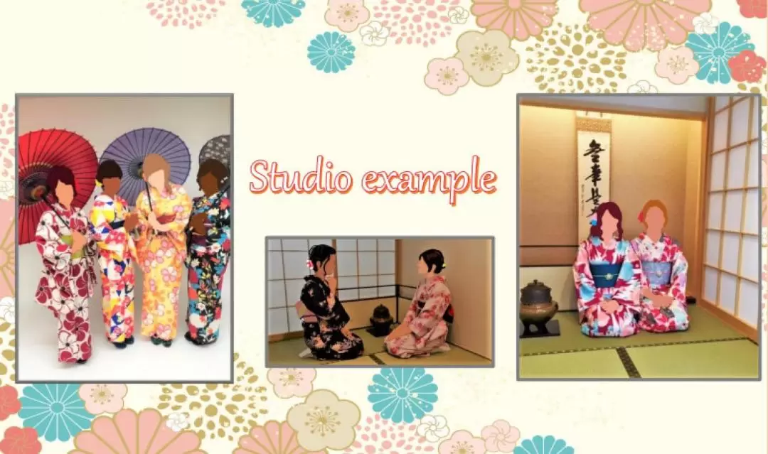 Kimono Rental and Studio Photo Shoot Experience in Sapporo