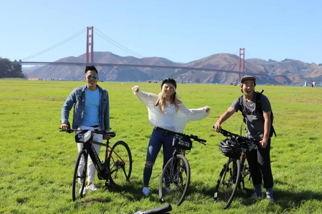 Golden Gate Bridge Bike Rentals and Sausalito Ferry