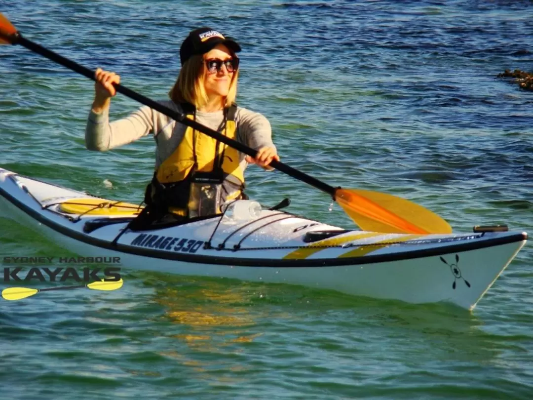 雪梨中港單人獨木舟租借（Sydney Harbour Kayaks 提供）