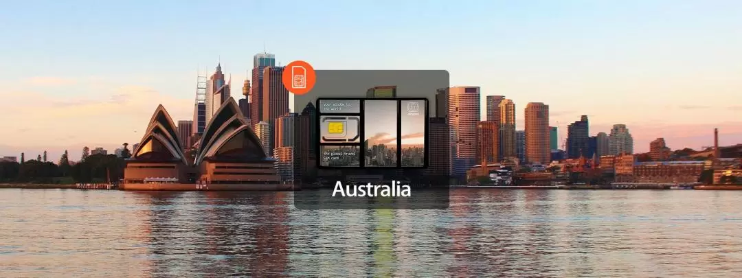 호주 4G/5G SIM 카드 (싱가포르 배송)