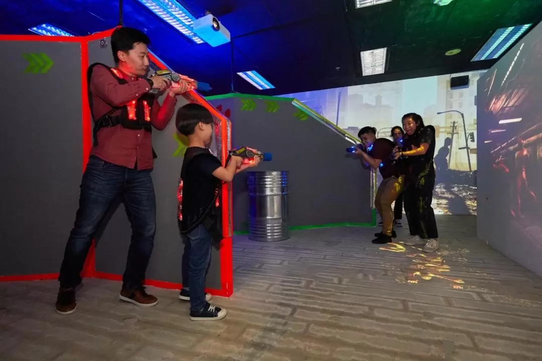 Singapore Discovery Centre – Permanent Exhibits Gallery, Black Lake Facility, Black Lake Laser Battlefield, XD Theatre