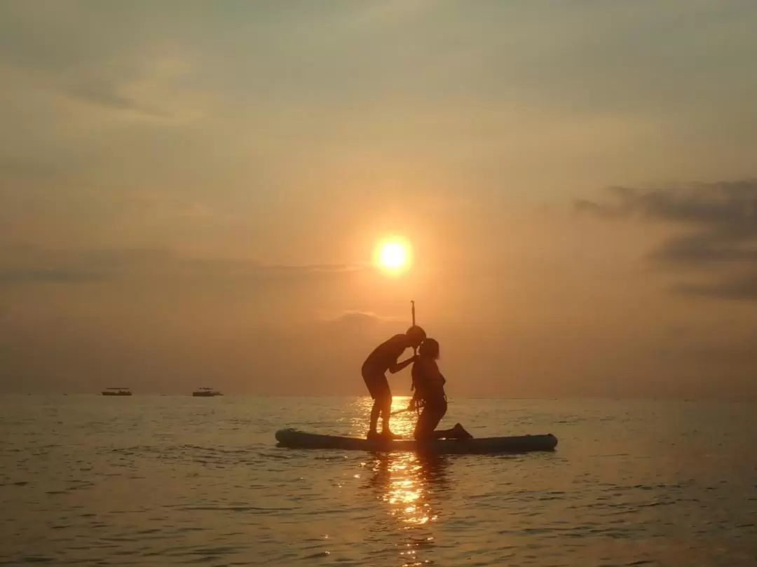 澎湖: 樂福海洋晨光．夕陽SUP體驗