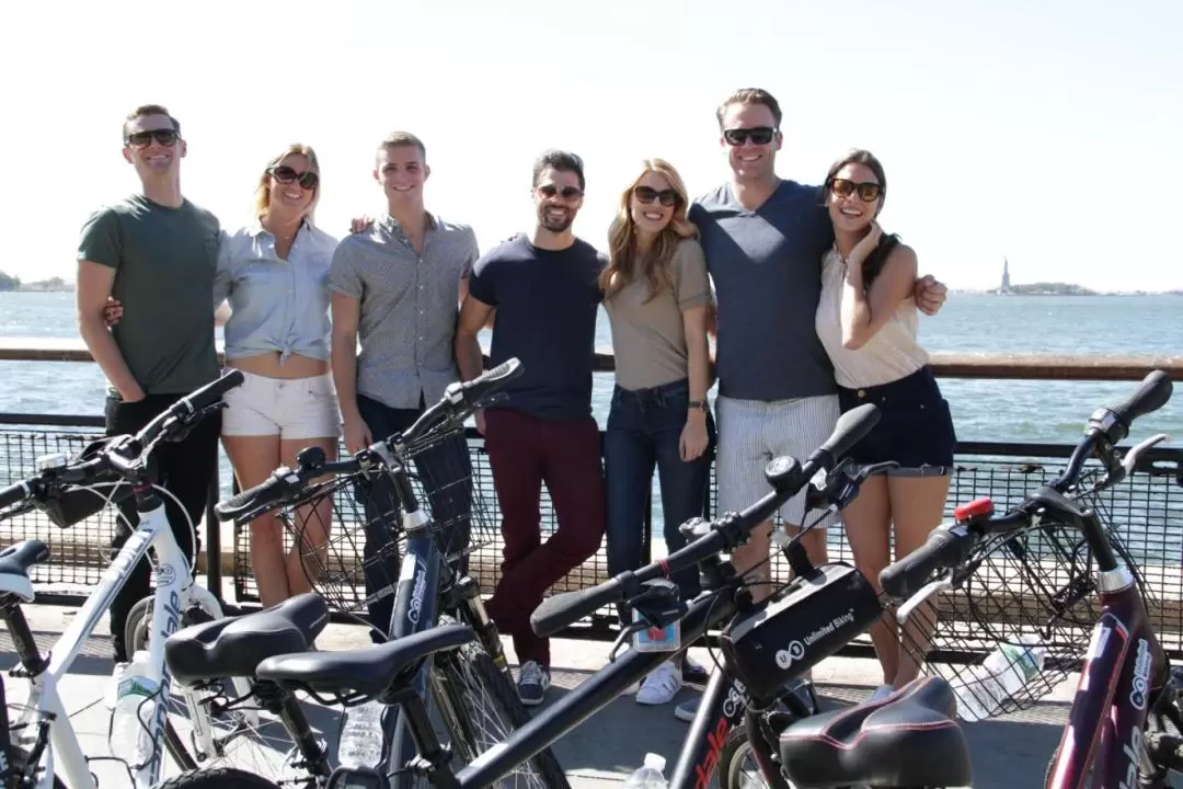 New York Highlights Guided Bike Tour