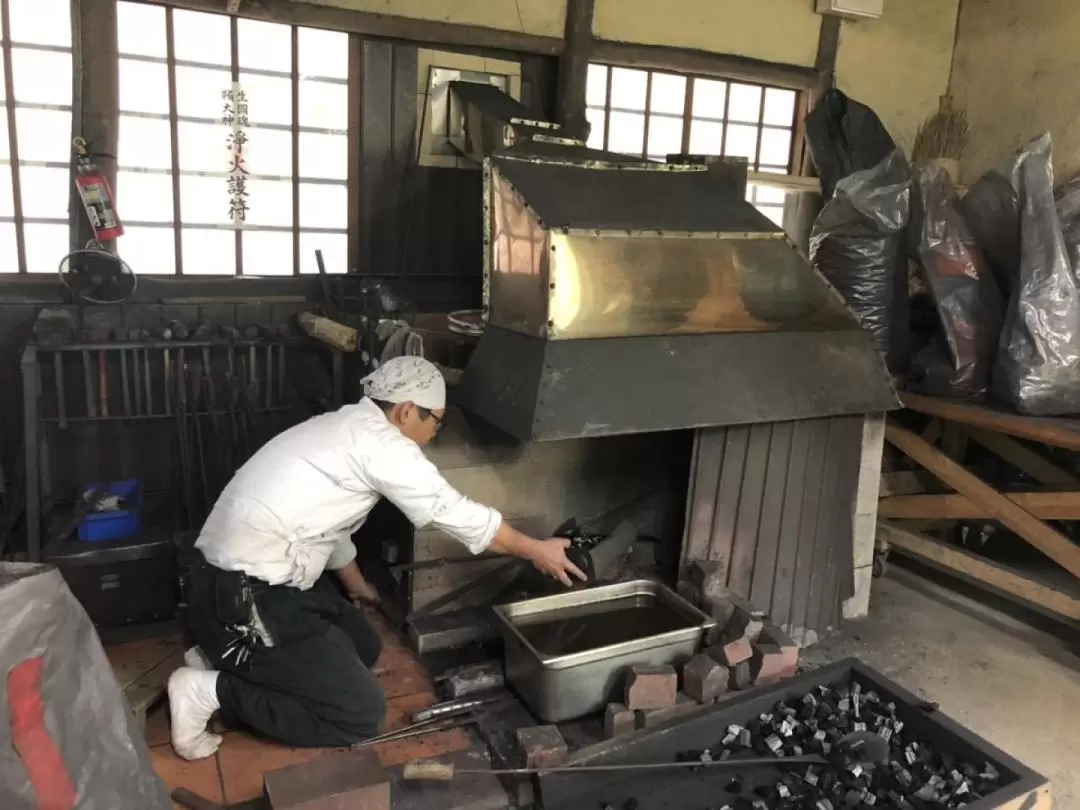 刀鍛冶見学・小刀鍛冶体験（兵庫）