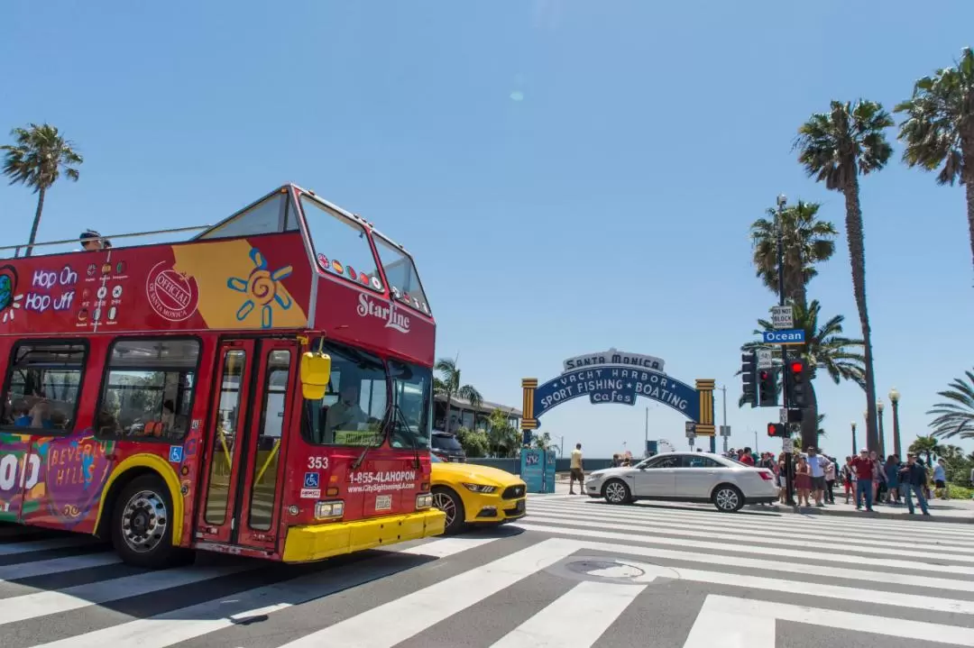 Los Angeles and Hollywood City Sightseeing Bus Pass