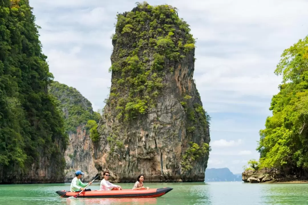 James bond Hong Island and Leam haad Beach Speedboat Tour From Phuket