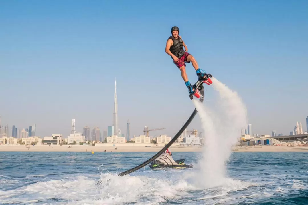 杜拜 Flyboard水上鋼鐵人探險