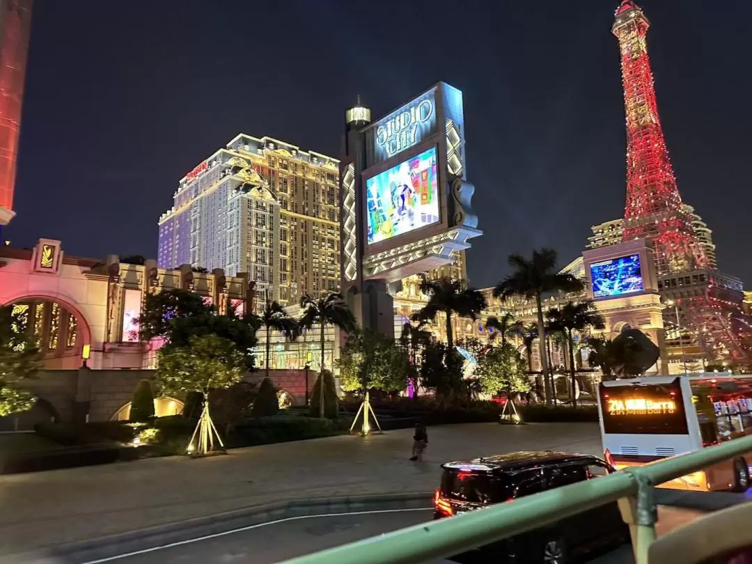 Macau Open Top Bus Night Tour