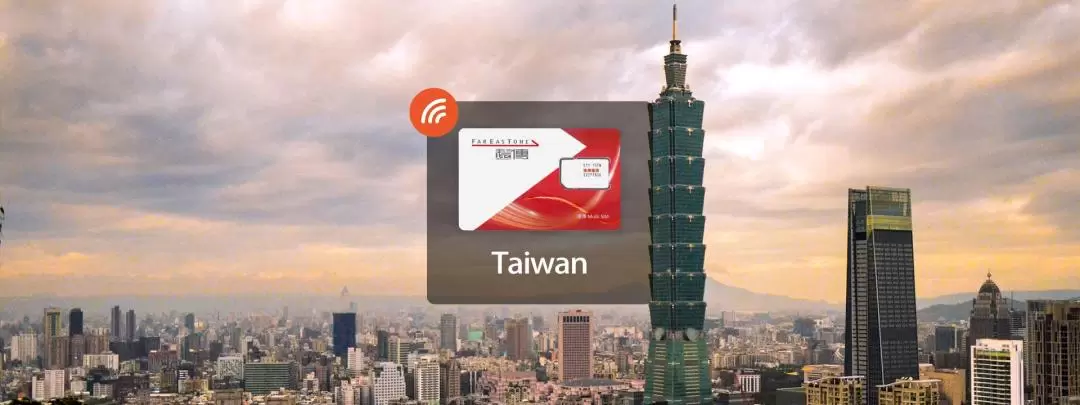 4G SIM Card (TPE Airport Pick Up) for Taiwan from Far EasTone Telecom