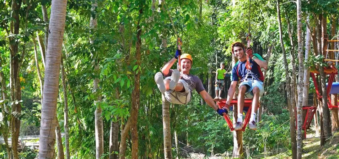 喀比奧南菲奧倫度假村（Aonang Fiore Resort）飛索體驗