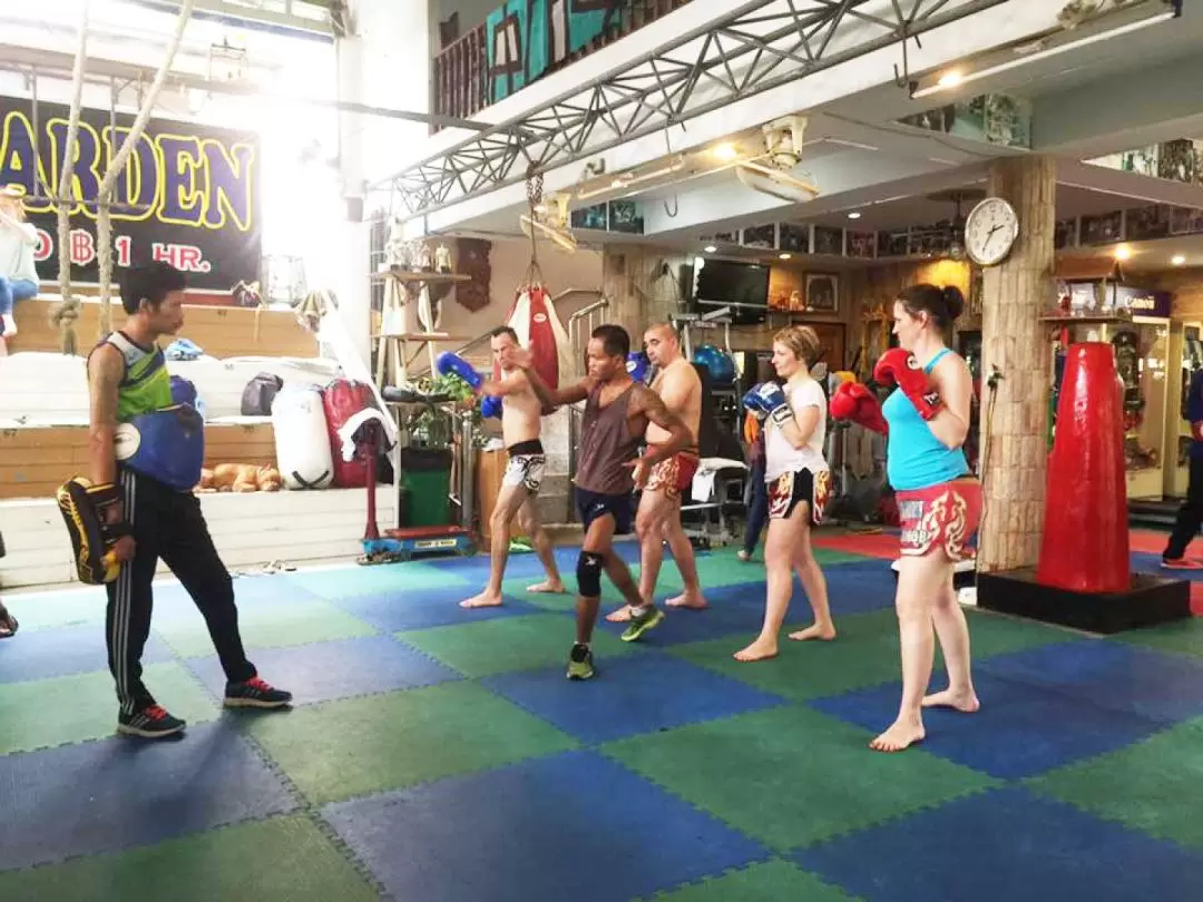 華欣泰拳園（Thai Boxing Garden）泰拳體驗課