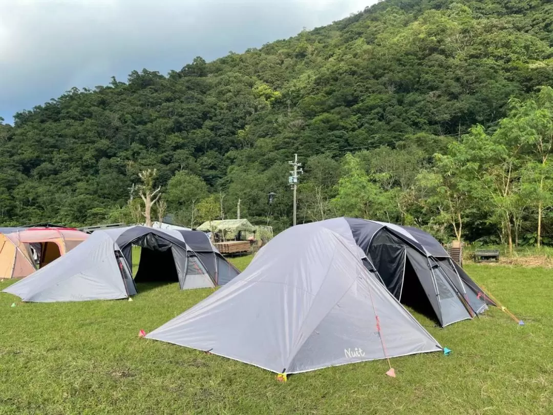 宜蘭露營｜露境東岳｜免收搭懶人露營體驗