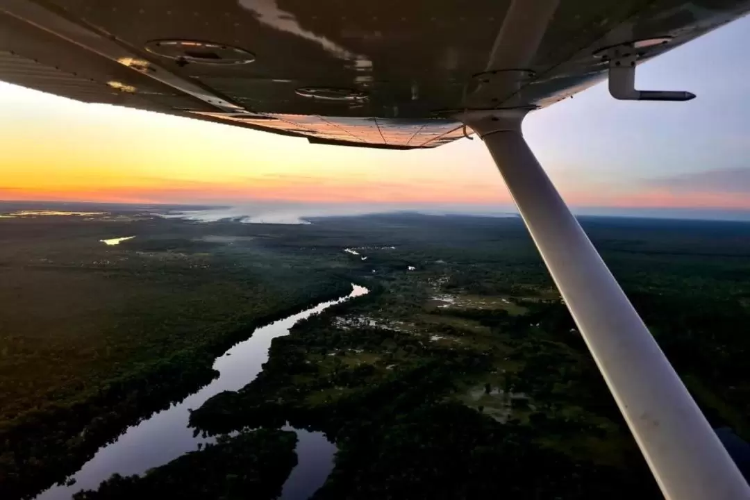 Sunset Spectacular 60-Minute Flight in Cooinda