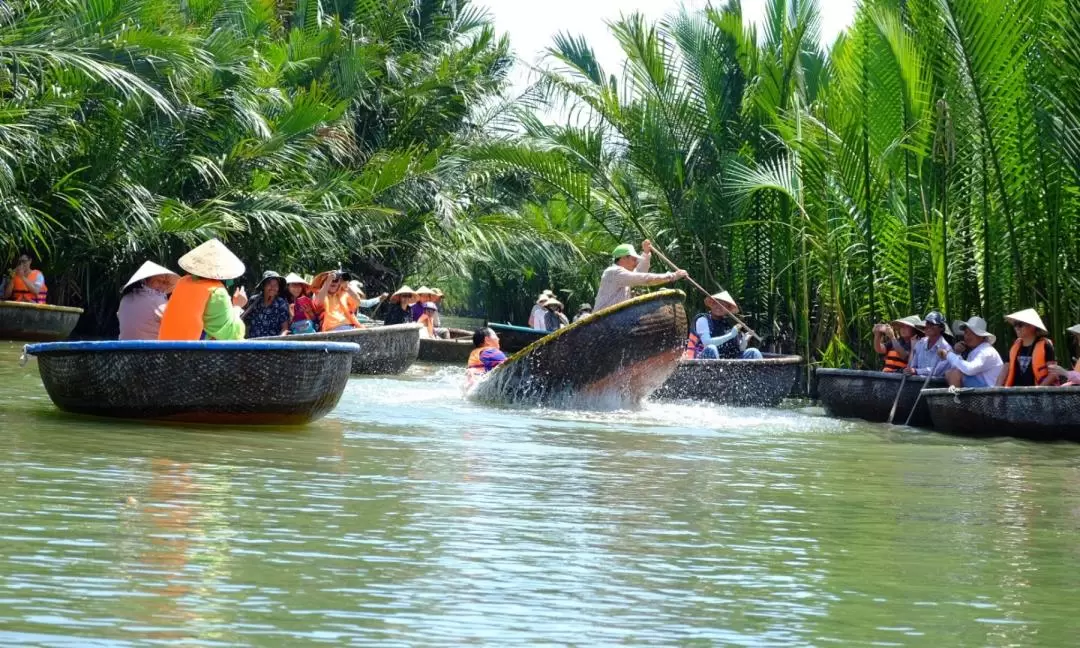 Hoi An City Tour and Coconut Basket Boat Tour from Da Nang