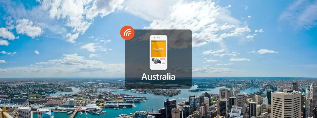オーストラリア 4G Wi-Fi（シドニー空港受取）