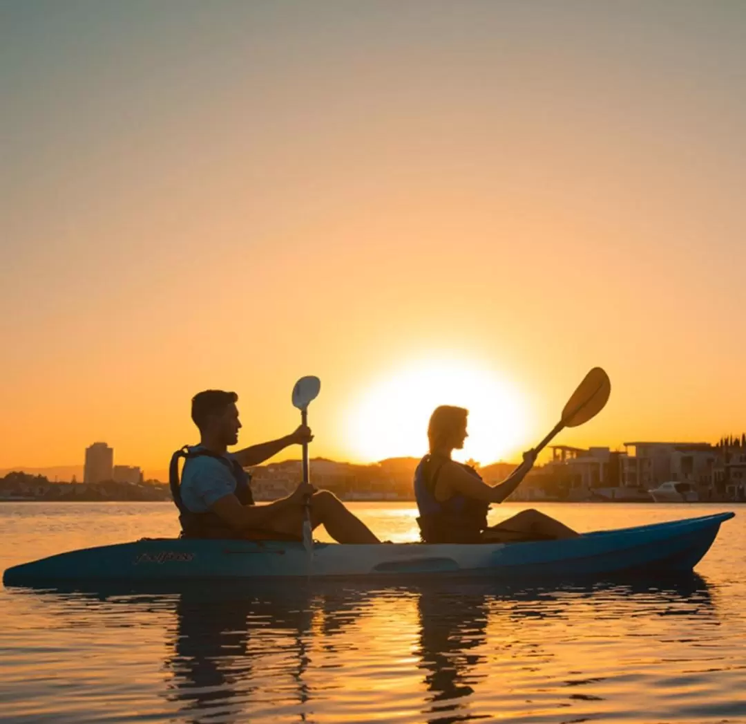 Surfers Paradise Sunset Kayak Adventure in Gold Coast