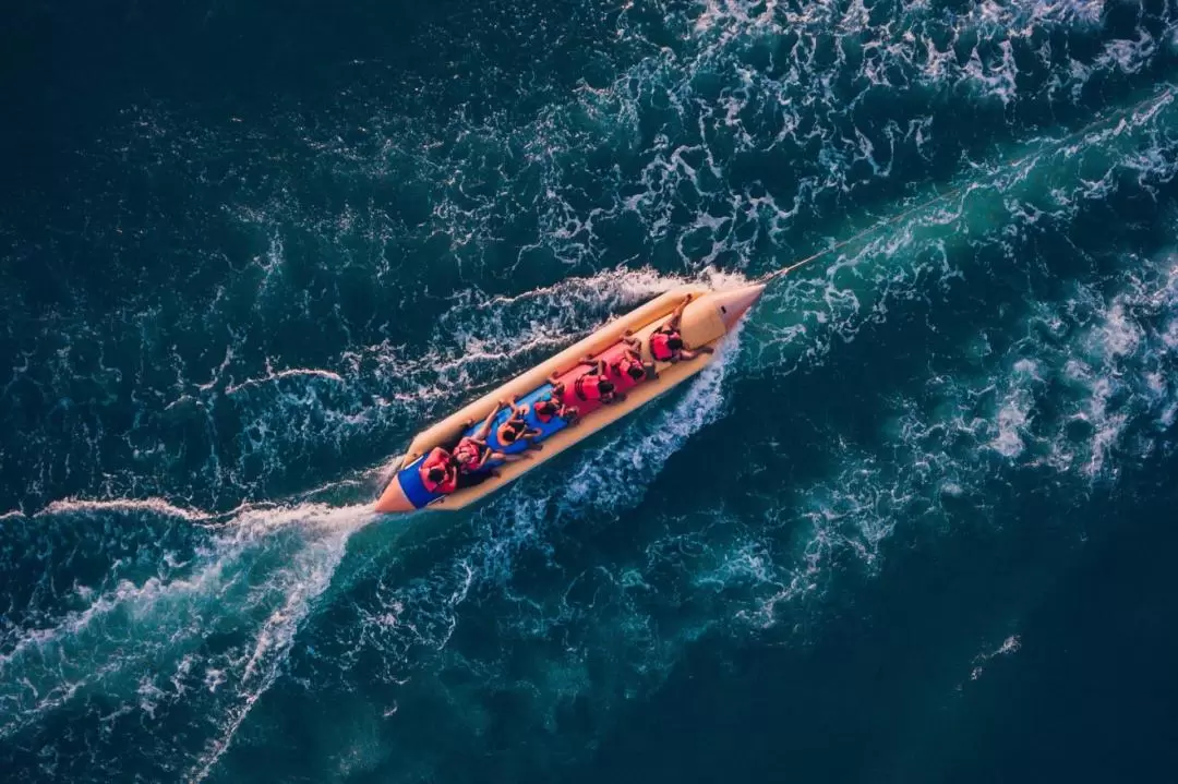 沙姆沙伊赫水上拖曳傘＆香蕉船＆拖曳圈體驗