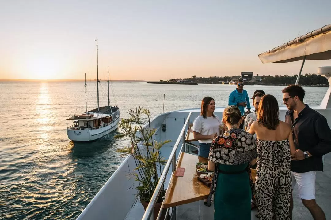 Gaze and Graze Sunset Cruise for Two in Darwin